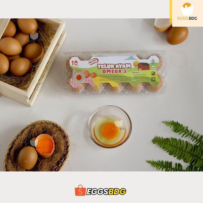 

TELUR AYAM OMEGA ISI 10 PCS