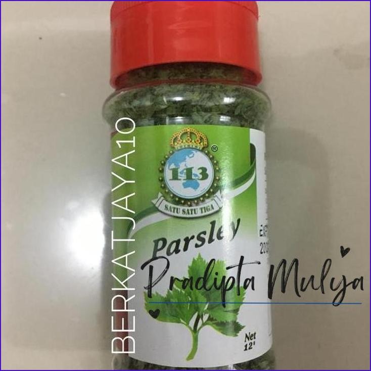 

Original..!! Bumbu Masak 113 Parsley Satu Satu Tiga 12 Gr