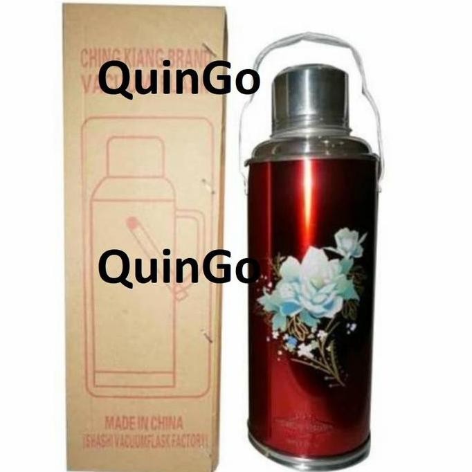 Thermos Kaleng Termos Tuang Air Panas Ching Kiang Jadul Jamu 2 Liter [terbaik]
