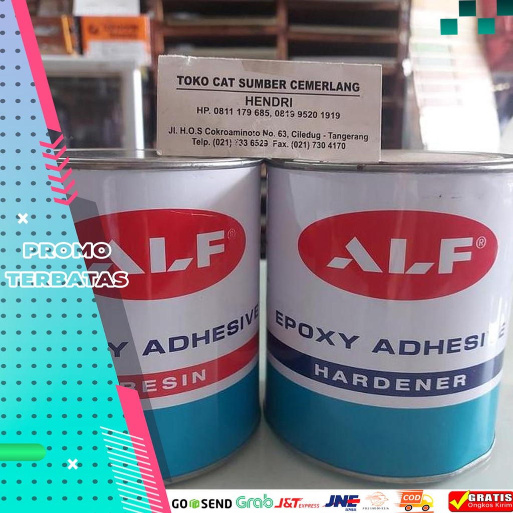 DISKON LEM EPOXY ALF / EPOXY RESIN / EPOXY ADHESIVE 1KG