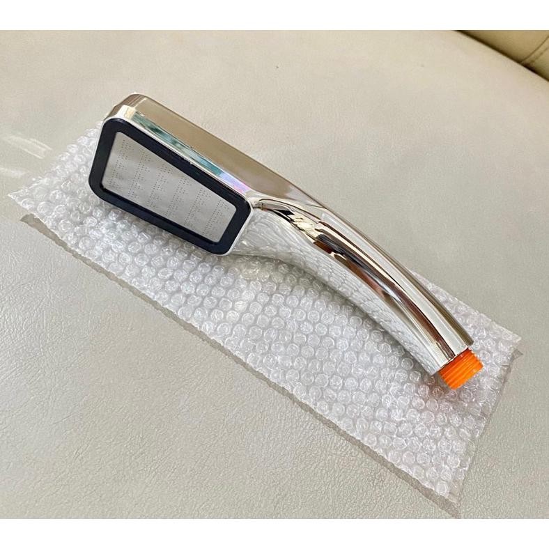 Kepala Shower 300 Lubang Holes Super Kencang Jet Tekanan Tinggi Head Shower Deras Stainless Plastik 