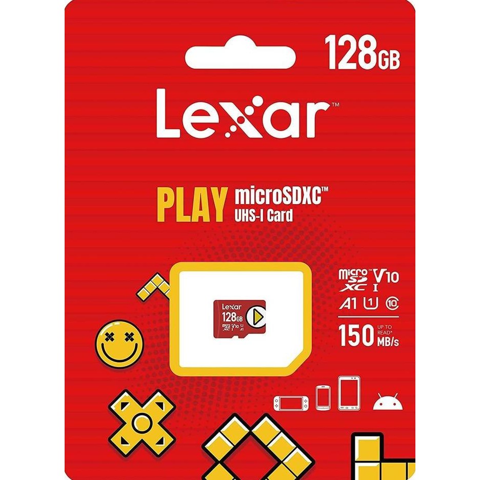 Lexar Play Micro SD / MicroSD Card 128Gb 150MBps