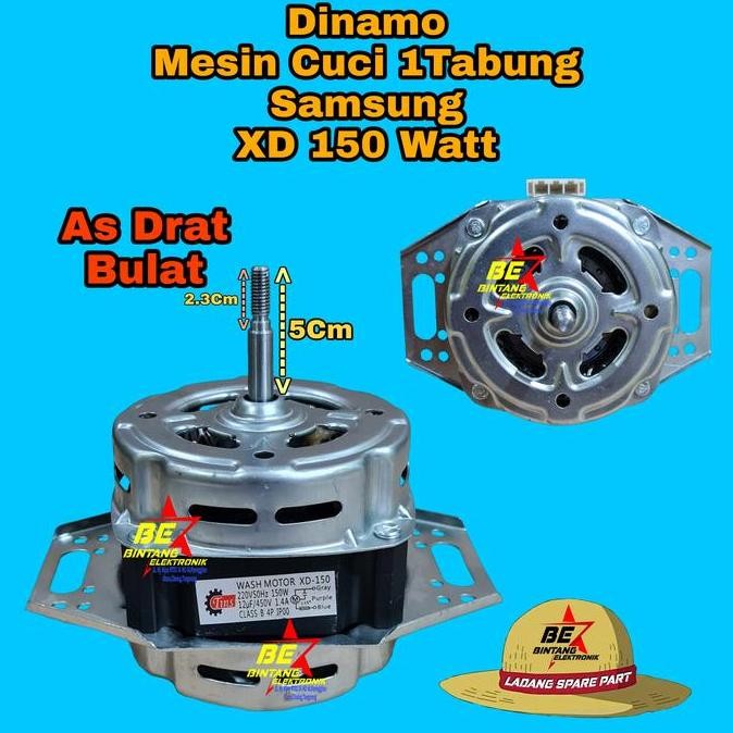 Dinamo mesin cuci Samsung Motor mesin cuci samsung 1 tabung