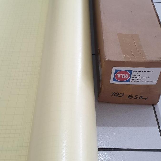 

Laminasi Dingin 100 gsm 42" ( 1,07 m x 46 m ) Matte / Glossy