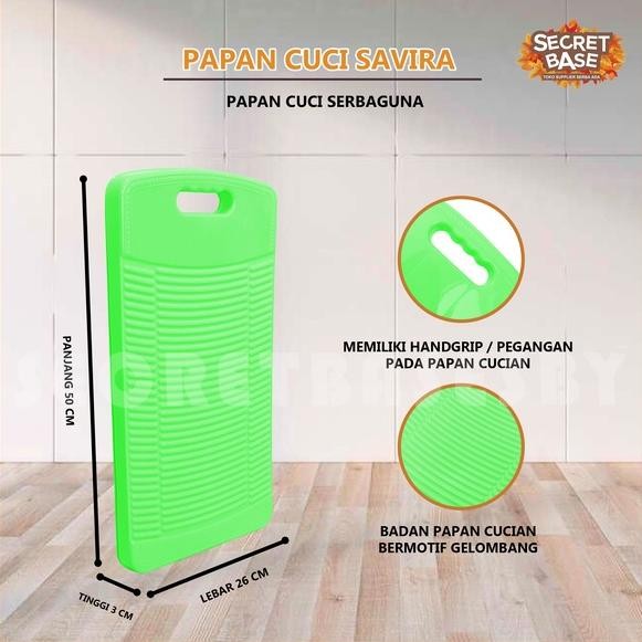 Papan Cucian Besar - Papan Gilas Cuci Baju Penggilasan Penggilesan Gosok Plastik New Product