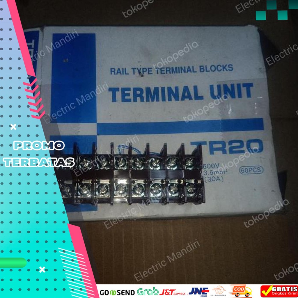 TERMINAL BLOCK BLOK MODEL KASUGA 20A TR-20 / TR20