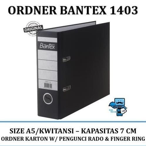 

TERMURAH Ordner Bantex 1403 A5 Economic Hitam (kwitansi) 7cm 1lusin(12pcs) Siap kirim