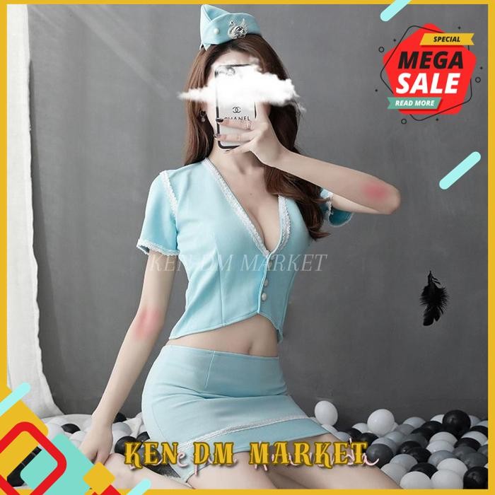 LINGERIE SEXY BIG SIZE COSPLAY GODAAN PRAMUGARI LG124 BEST QUALITY 