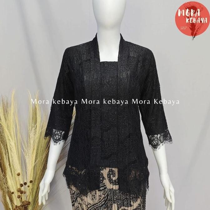 Sale Kebaya Kutu Baru Modern/Kebaya Kutubaru Lengan 7/8/Kebaya Kutu Baru Atasan Brokat Renda