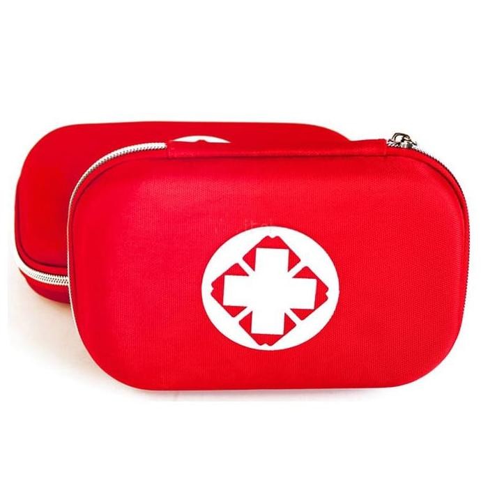 Kotak P3K Emergency First Aid Kit Box Camping Mobil Lengkap Isi