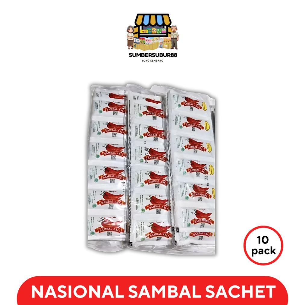 

Sale Nasional Sambal Sachet [ 10 Pak ] Ox04