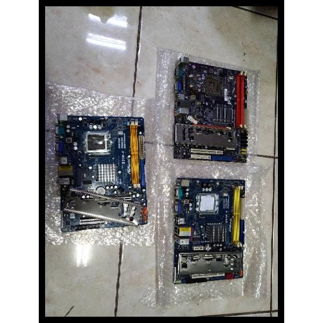 PAKET MAINBOARD LGA 775 G31 DDR2 PROSESOR CORE 2 QUAD QUAD CORE Q6600 FAN