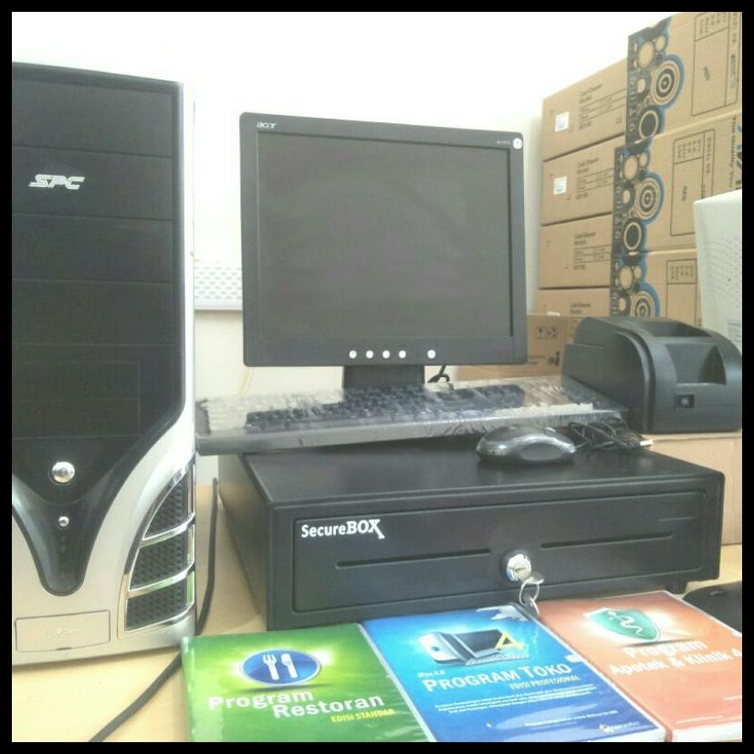 KOMPUTER KASIR SIAP PAKAI INTEL CORE I3 LL KOMPUTER KASIR PC LENGKAP LL KOMPUTER KASIR DENGAN PROGRA