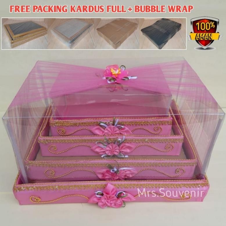 

KOTAK HANTARAN SESERAHAN PERNIKAHAN MIKA BOX MEWAH FREE PACKING TAMBAHAN KARDUS FULL PLUS LABEL FRAGILE TERMURAH