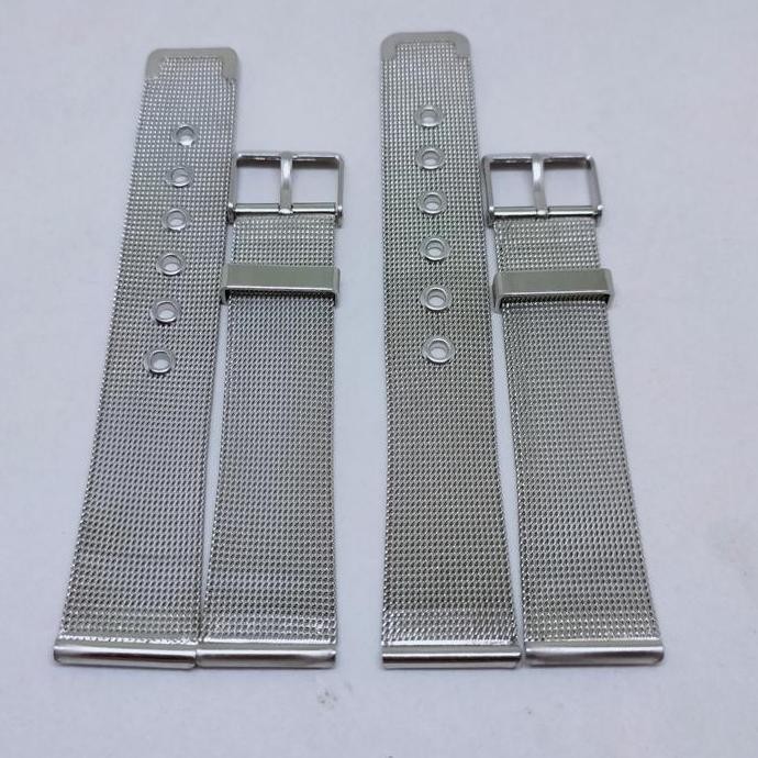 Rantai jam tangan shark mesh bracelet strap 18mm stainless vintage Sale