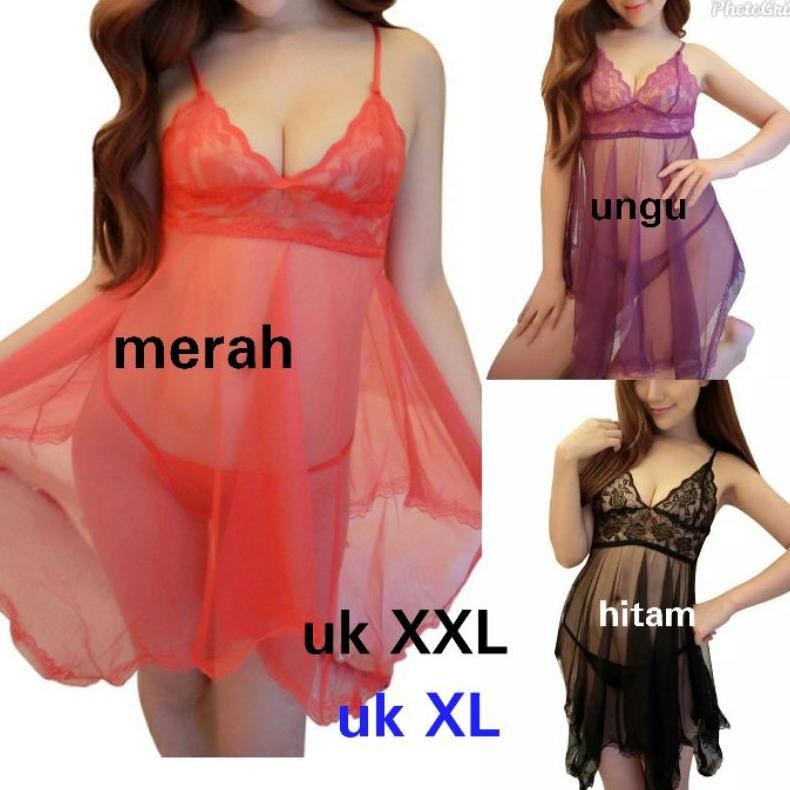 LINGERIE JUMBO + GSTRING UK XL & XXL - LINGERIE SET SEKSI#PROMO