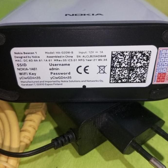 Smart Nokia Wifi Beacon 1 Mesh Router Extender Repeat (Bekas Normal) New Stok