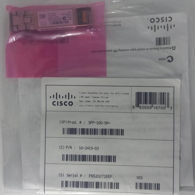 (Expert) SFP CISCO SFP-10G-SR