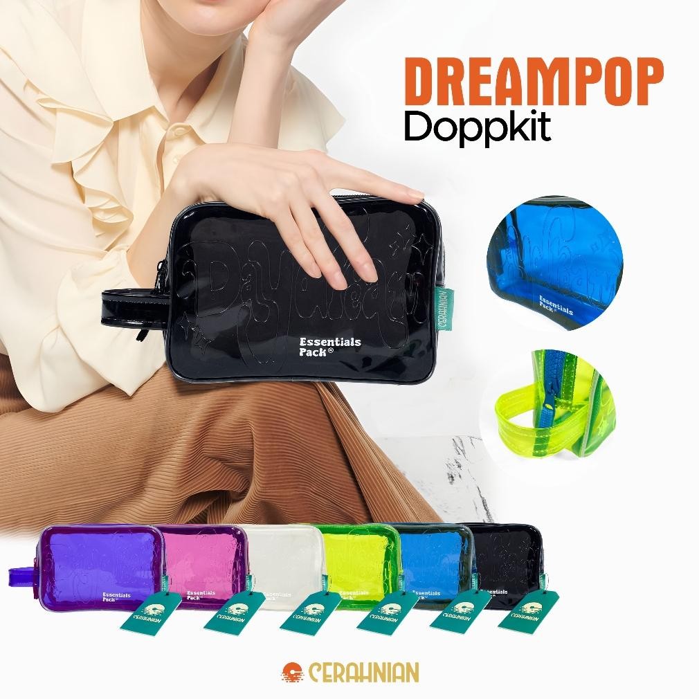 Tas Make Up / Make Up Pouch / Pouch Make Up / Pouch Mika - Dreampop ZV