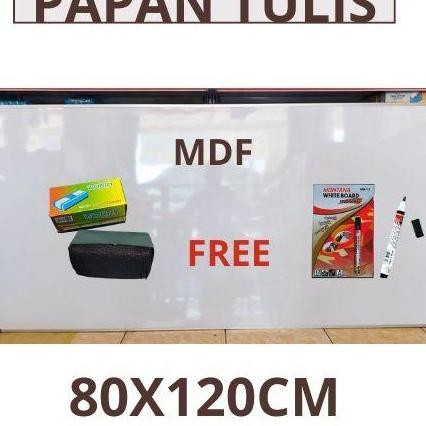 

Papan Tulis 80X120Cm Whiteboard Besar Gratis Spidol Dan Penghapus