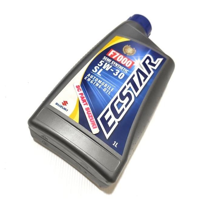 Oli suzuki sgo Ecstar mesin 5W-30 semi synthetic.