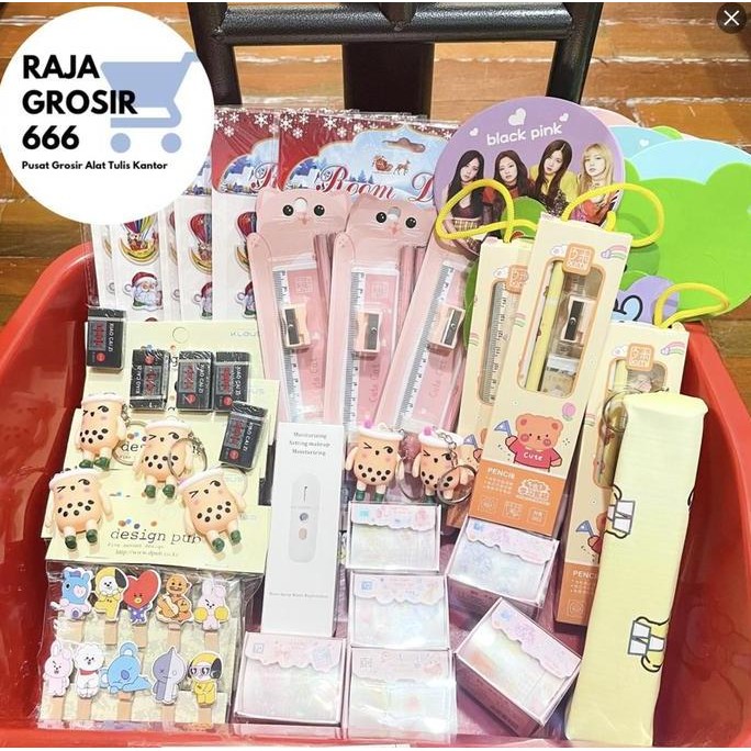 

Paket Alat tulis Campur 500 gram dan 1kg Pulpen Stationery Sekolah Kantor tms
