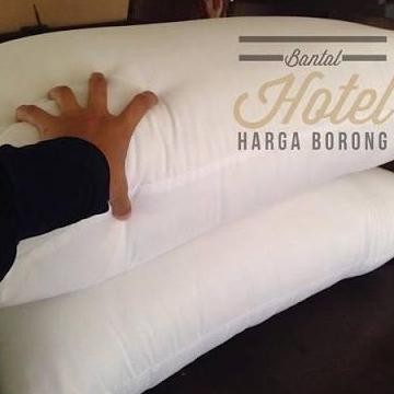 bantal cinta hotel murah silicon / , lebih bagus dari dacron