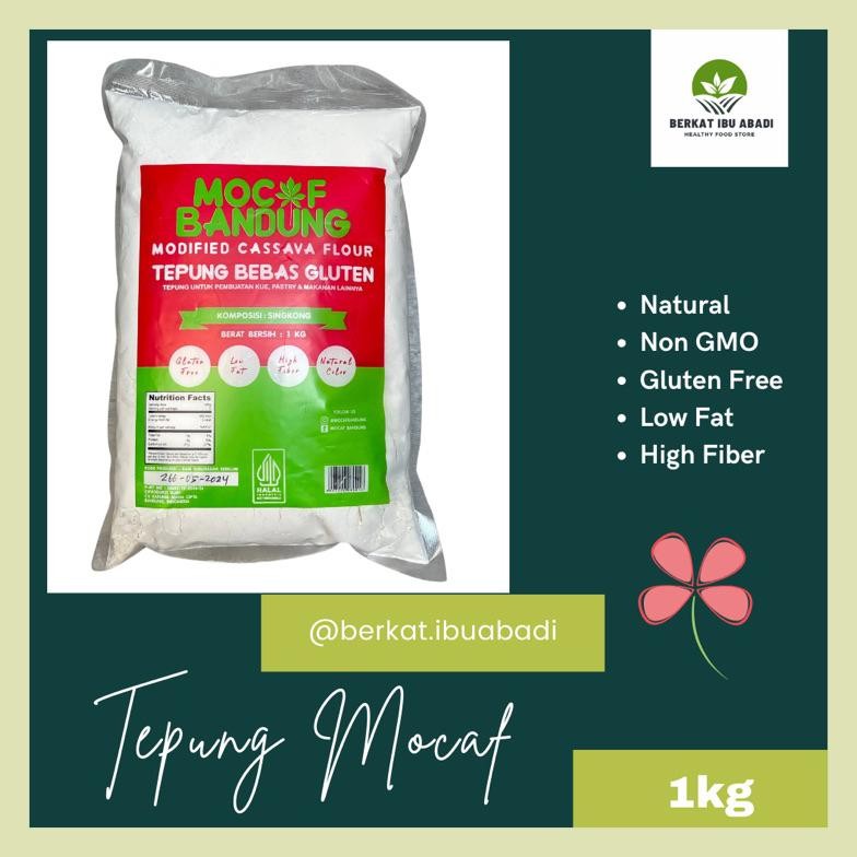 

Mocaf Bandung 1kg / Tepung Mocaf 1kg Gluten Free SV13