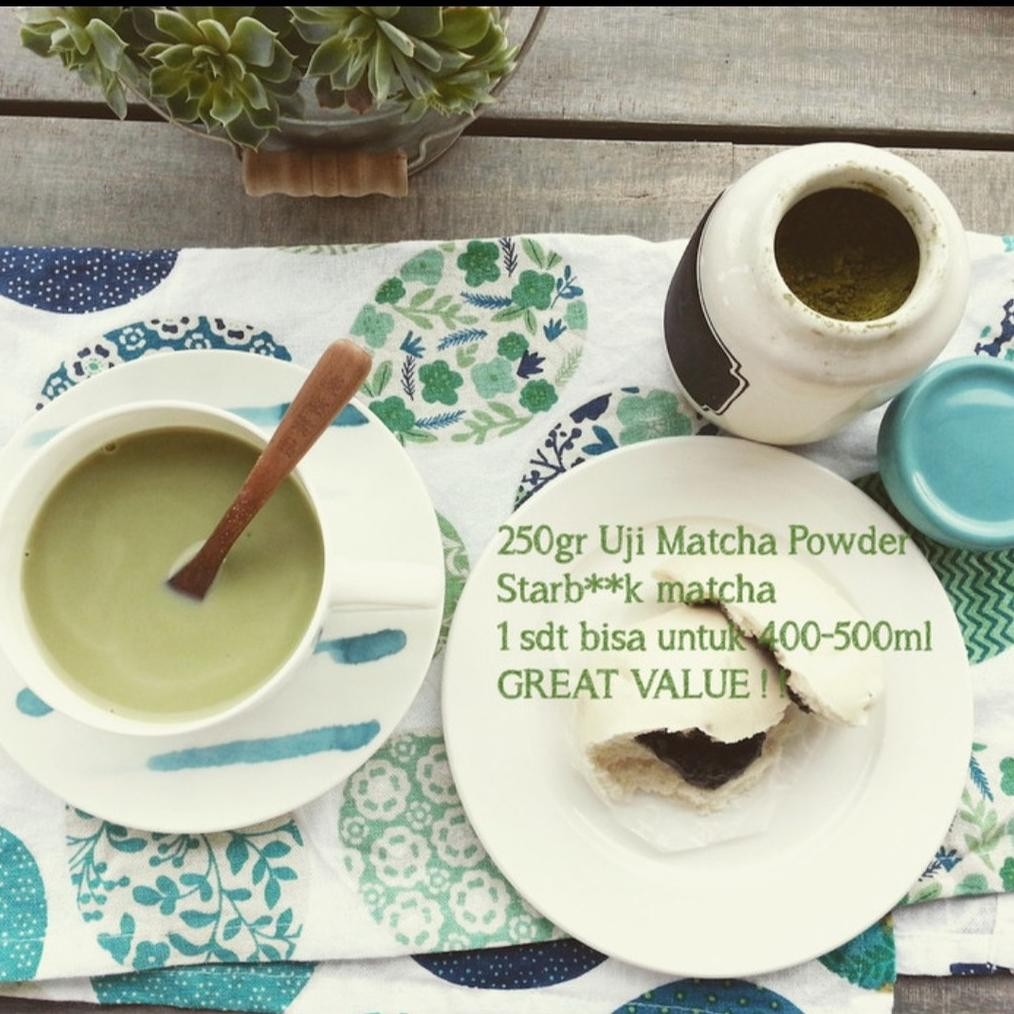 

Matcha Powder Starbk Uji Matcha Powder 100 gram GOOD VALUE! SV13