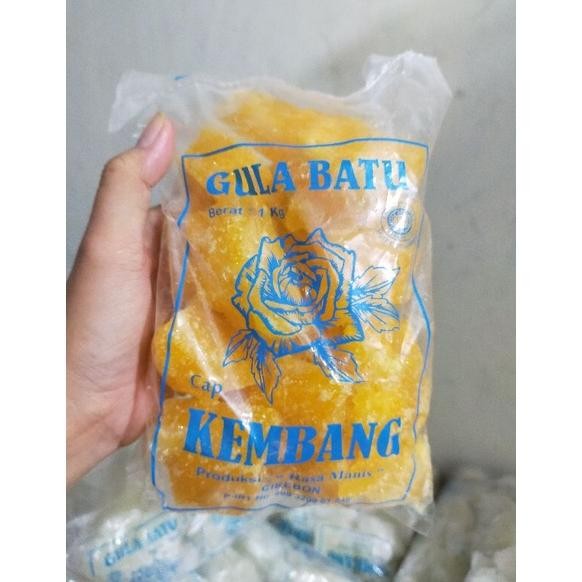 

Gula Batu Madu Cap Kembang Khas Kota Cirebon Kemasan 1 Kg SV