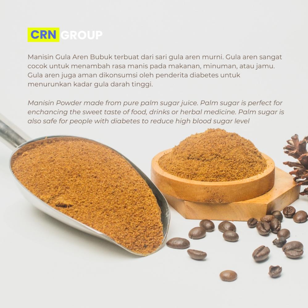 

[1 KG] Gula Aren Bubuk Murni Manisin Kualitas Export (Gula Semut Super) SV