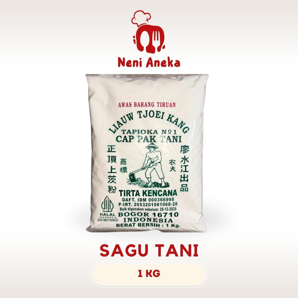 

Tepung Tapioka Sagu Cap Tani Liauw Tjoe Kang - 1kg SV13