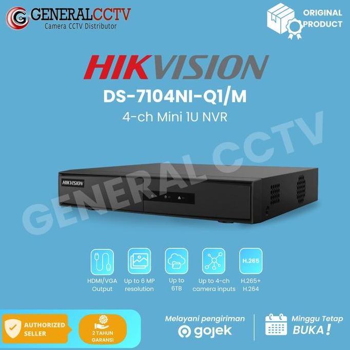 HIKVISION 7104NI-Q1/M NVR HIKVISION 4 CHANNEL