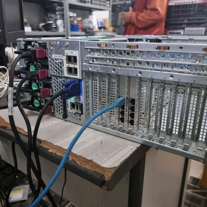 Server Mikrotik X86 Rack 4U 64Core 128Gb Ram 8Port Gigabit New Stok