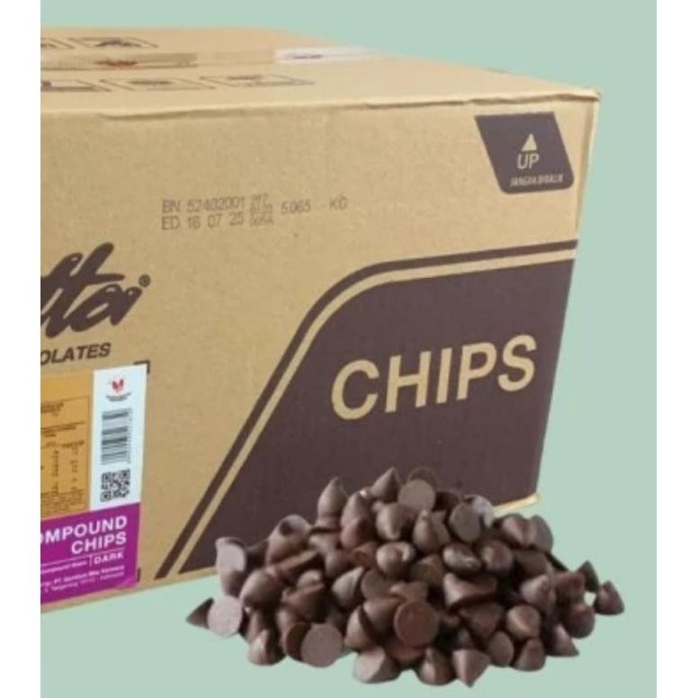 

Colatta choco chips kerucut 250gr SV
