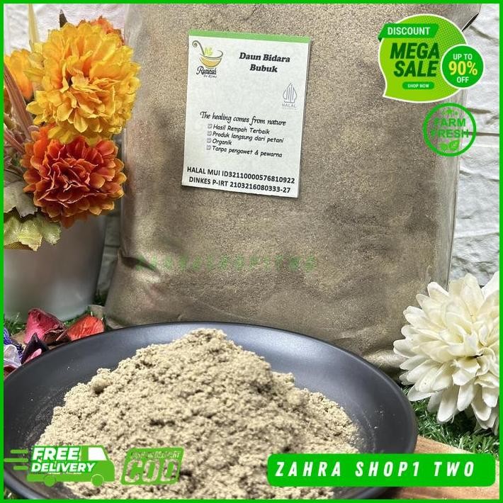 

DAUN BIDARA BUBUK BERAT BERSIH PRODUK 500 GRAM BEST SELLER