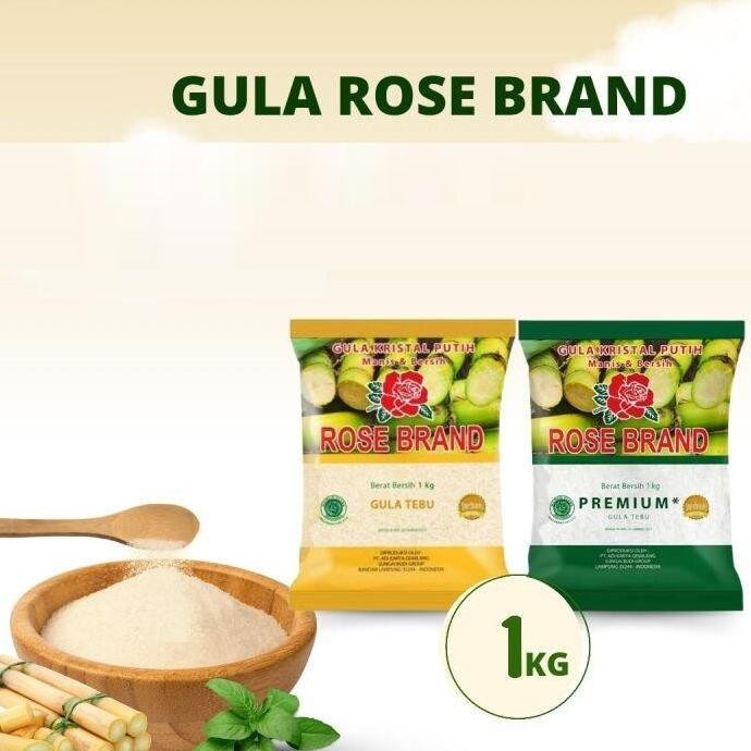 

Gula Pasir Rosebrand 1kg Manis Alami SV