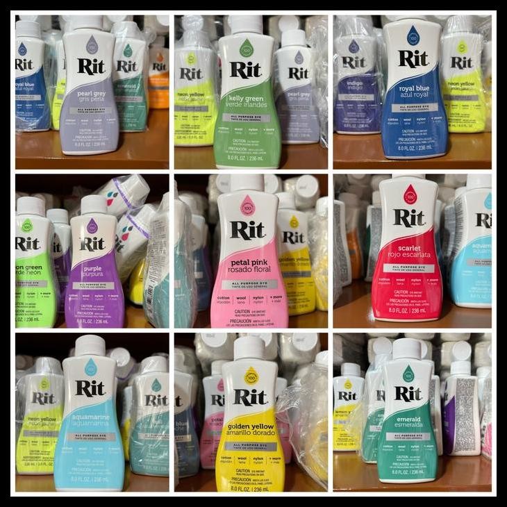 

Rit All Purpose Dye Murah Best Quality