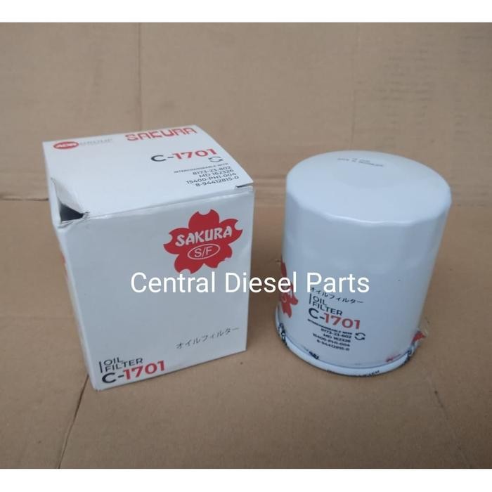 FILTER OLI OIL FILTER HONDA ACCORD 2.0 86 UP JAZZ C-1701 C1701 SAKURA