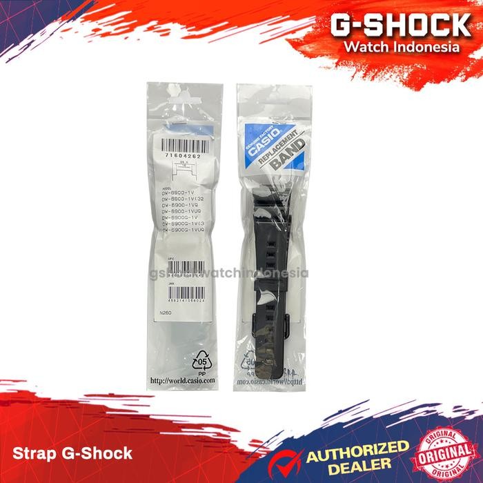 TALI STRAP G-SHOCK DW-6900 DW6900 DW-6900G DW6900G CASIO ORIGINAL
