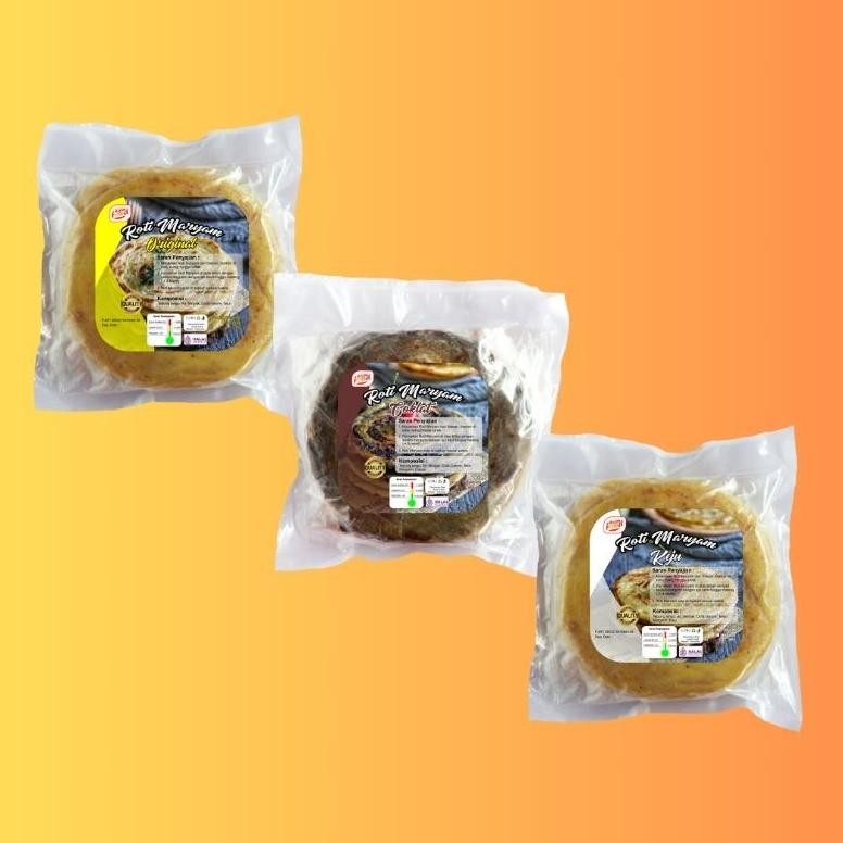 

[PAKET 3 MIX] ROTI MARYAM ORIGINAL, COKELAT & KEJU