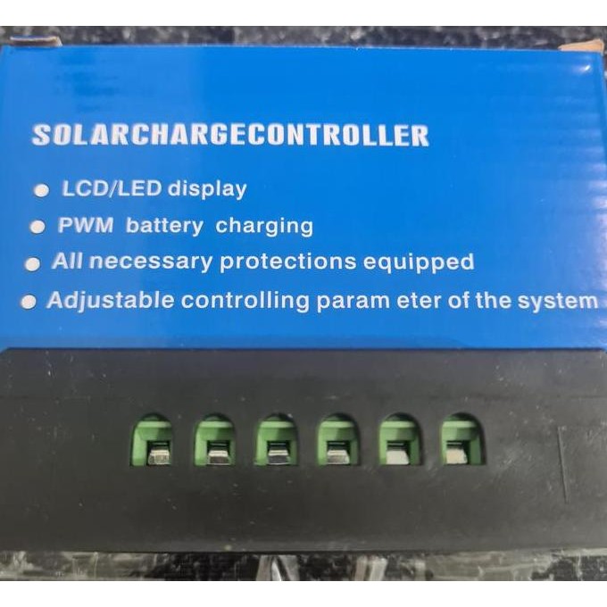 Solar Charge Controller 10A 20A 30A SCC Panel Surya PWM