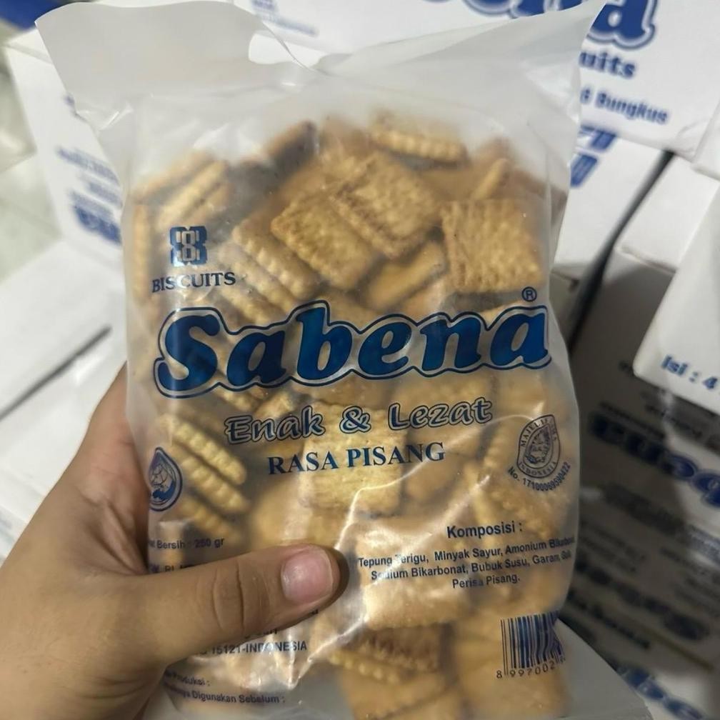 

SABENA BISKUIT NEW isi 4 kantong 4 rasa biscuits MIX total 1 Kilogram [ Top Creator ]