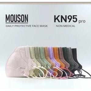 CR - [ MOUSON ] MASKER KN95 PRO 5ply KF94 PRO Model KOREA AER PRO isi 10pc TERLARIS