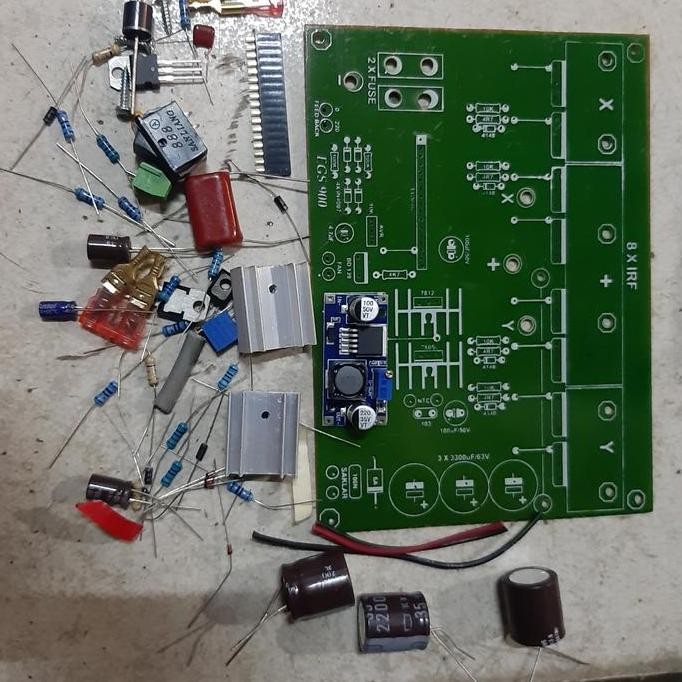 inverter egs002 psw pcb komponen saja