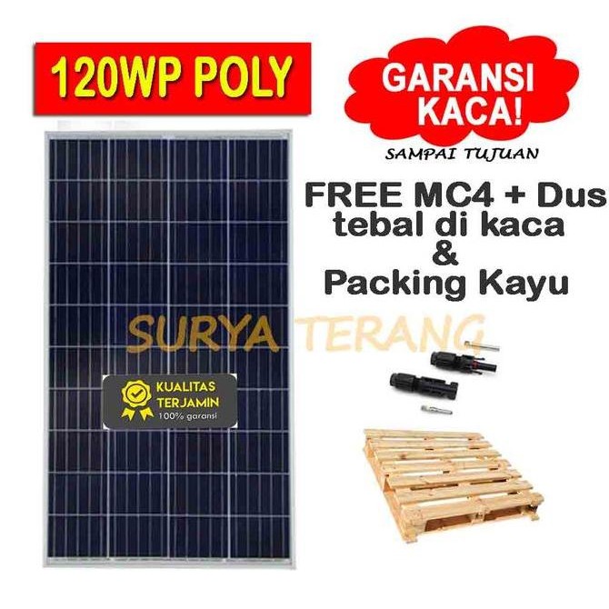 Solar Panel 120Wp Polycrystalline/Panel Surya 120Wp Polycrystalline