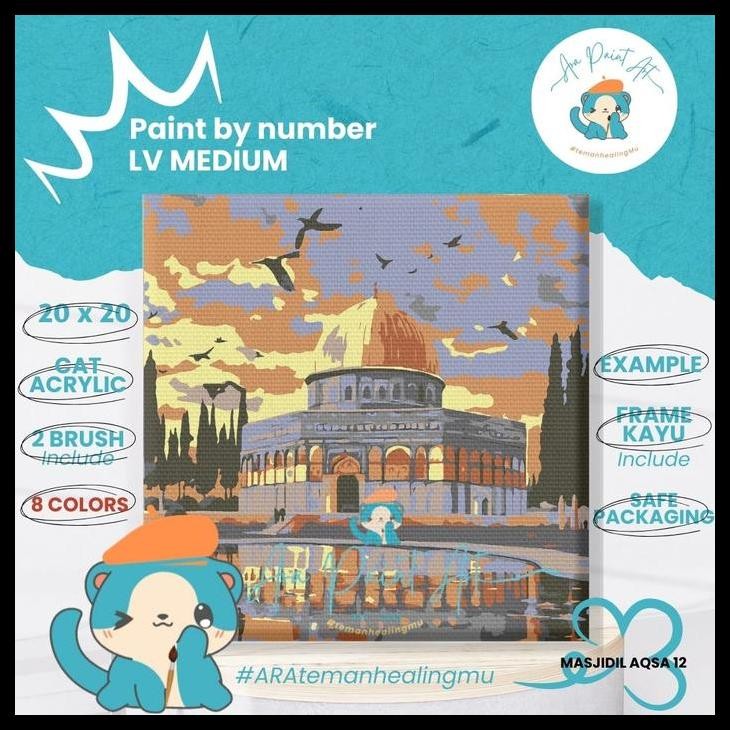 

Masjidil Aqsa Series Paint By Numbers Kit I Masjid Aqsa I Painting By Number I Kado Wisuda I Kado Unik Hightune Harga Promo