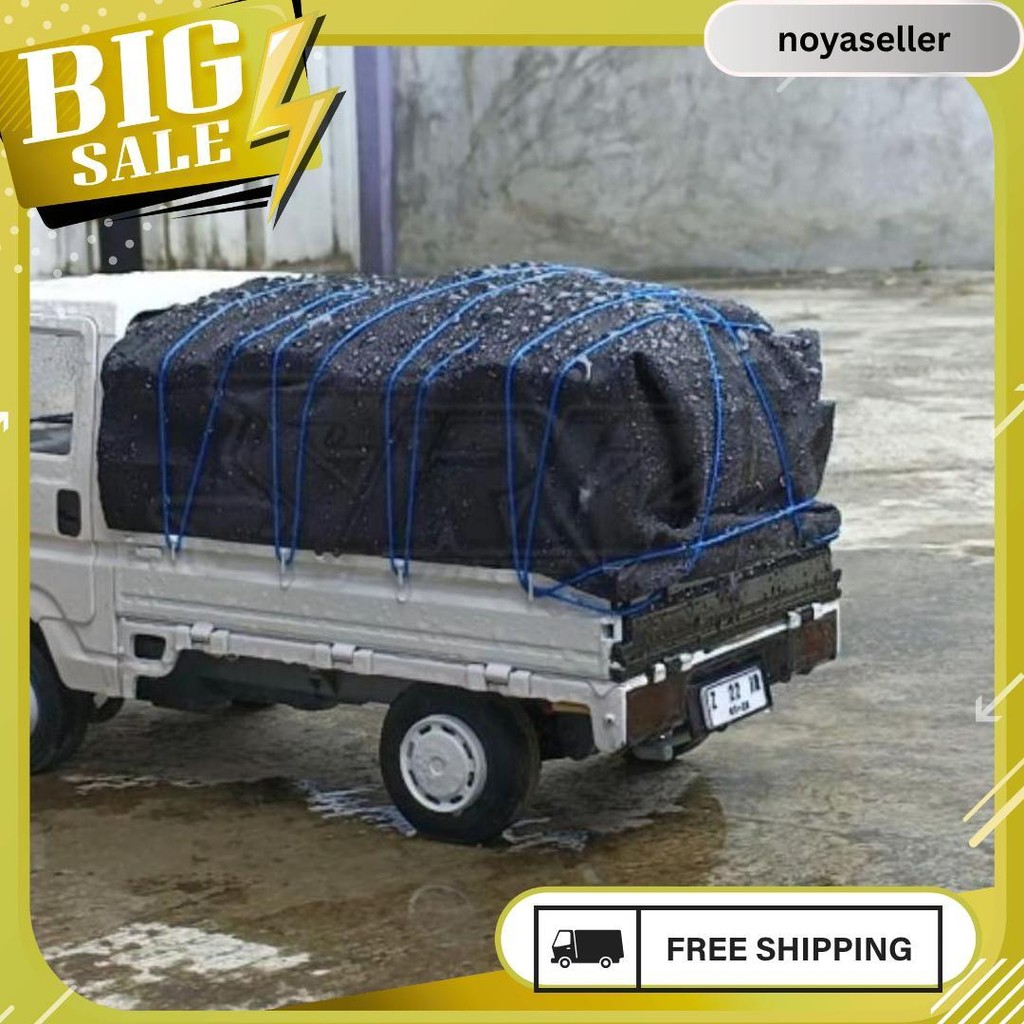 Terpal Kain Waterproof Rc Wpl Pick Up + Tali Tambang Berbagai Pilihan Warna Termurah