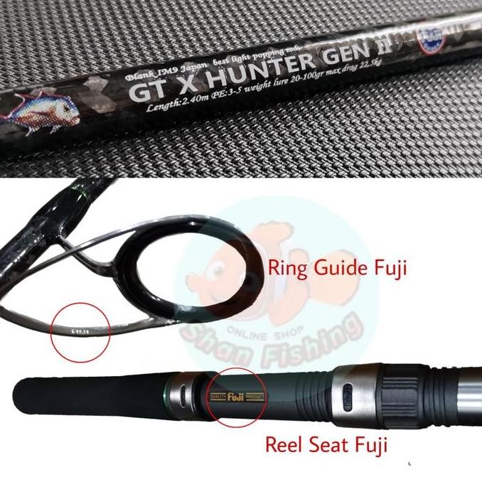 (Expert) Joran Popping Getsu GT X Hunter Gen II 802 (packing pipa PVC)