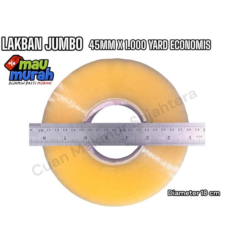 

JH8 Lakban Bening 1000 Yard Economis | Lakban Jumbo | Lakban Coklat | Lakban Super Jumbo | 450M